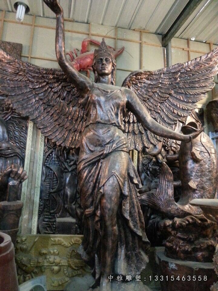 天使铜雕西方人物铜雕