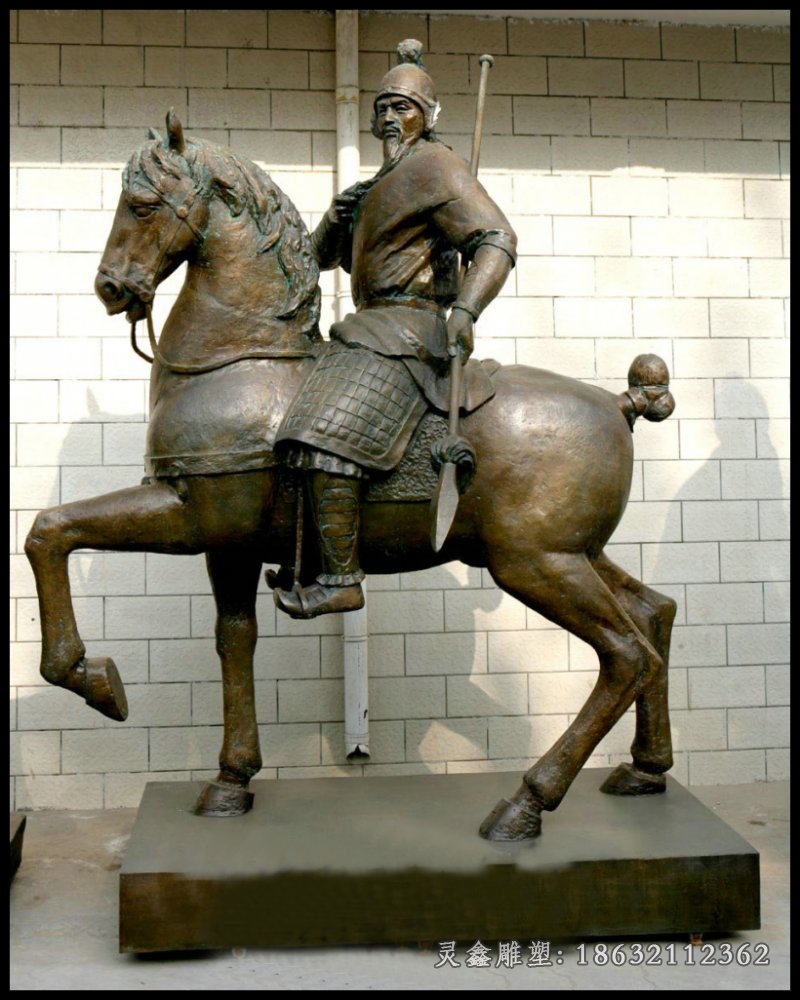 古罗马战士铜雕公园景观雕塑