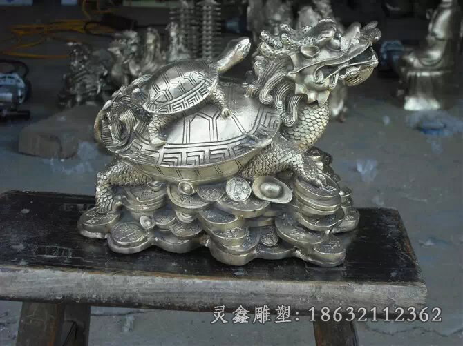 龙龟铜雕招财龙龟铜雕