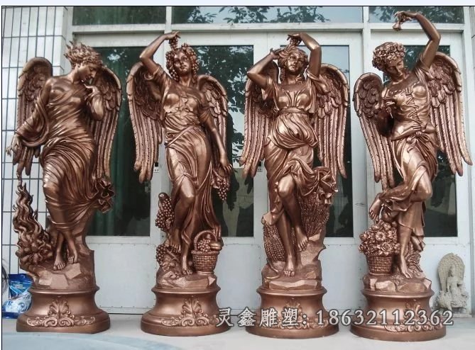 四天使铜雕四季女神铜雕