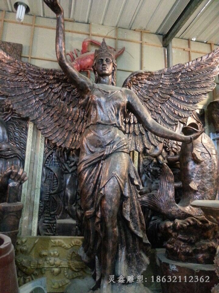 天使铜雕西方人物铜雕