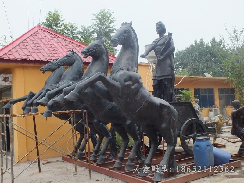 四匹马铜雕阿波罗铜雕