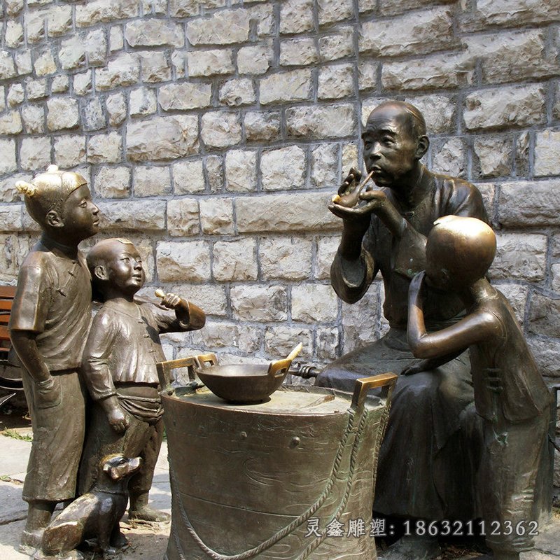 街头文化铜雕街道雕塑