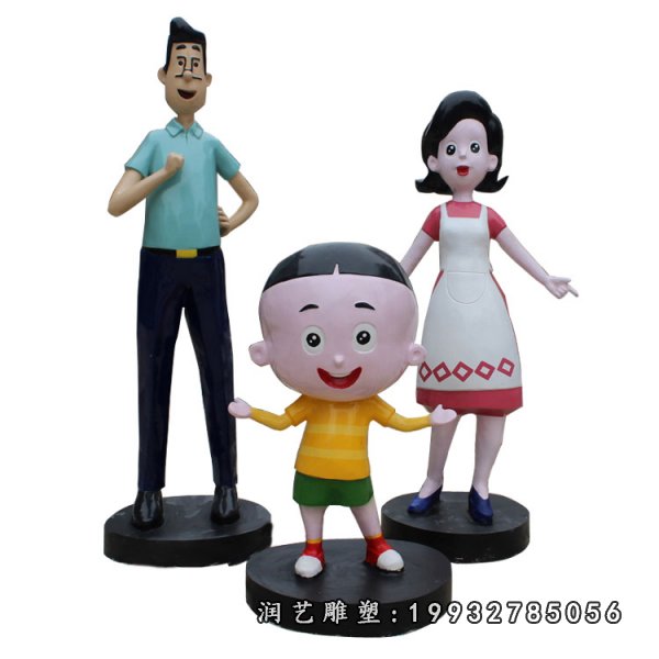 玻璃钢大头儿子-甘肃树脂雕塑大头儿子加工厂