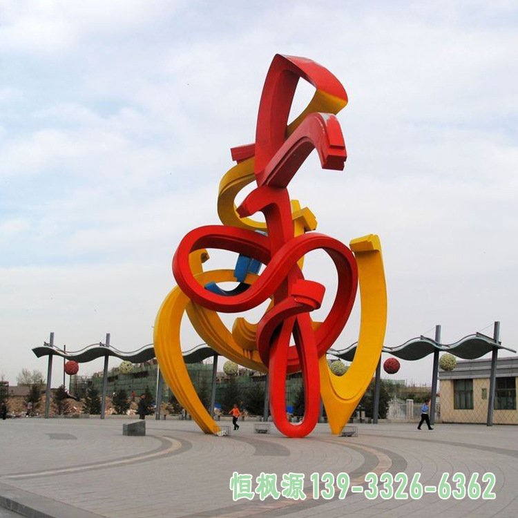 来图定制不锈钢雕塑广场雕塑抽象人物雕塑不锈钢景观雕塑等21340