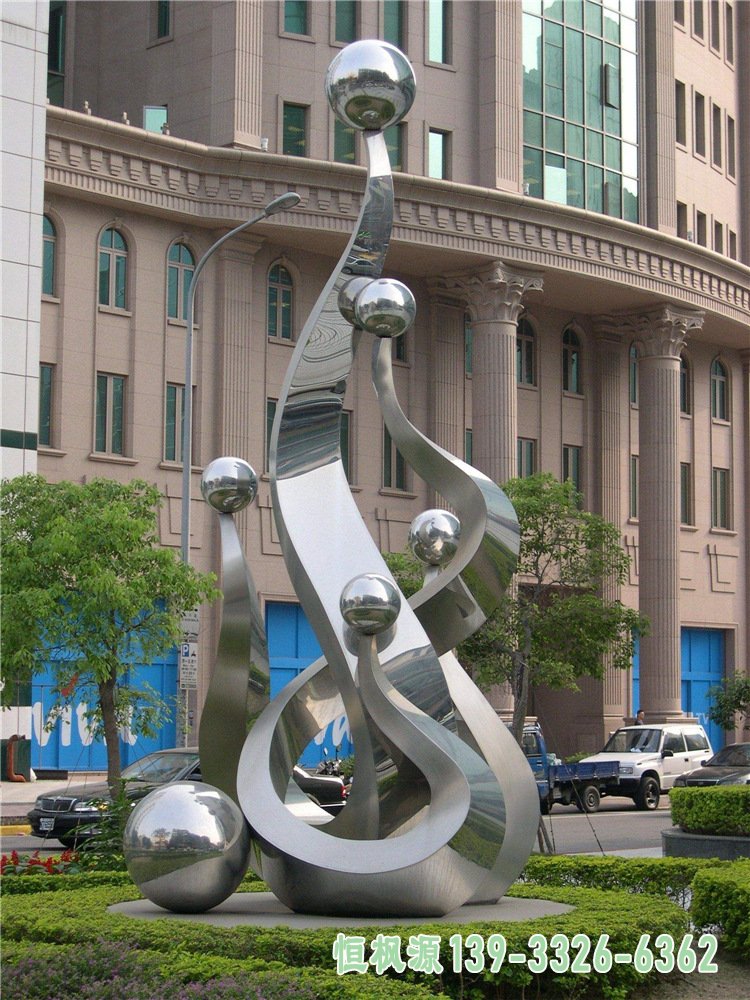雕塑厂家制作不锈钢城市雕塑河北铜雕塑厂家制作城市抽象雕塑38724