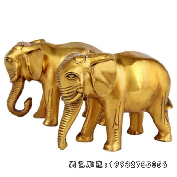 大象动物铜雕